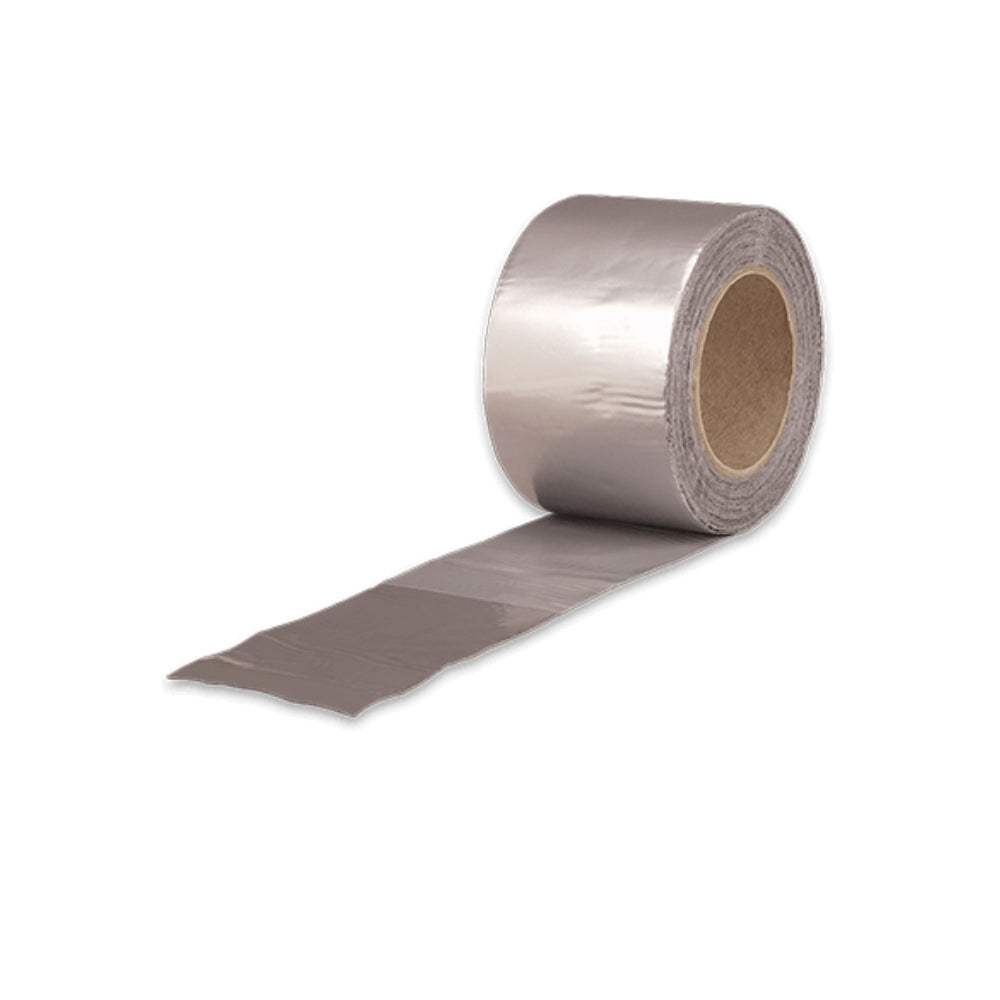 EVT Butylband Alu – Einseitig selbstklebendes Alu-Butylband für Abdichtungen, Reparaturen und Sanierungen im Innen- und Außenbereich