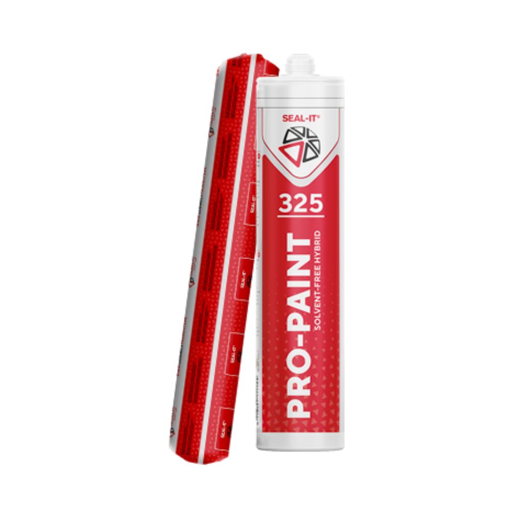 Seal-it® 325 PRO-PAINT – Überstreichbarer, elastischer Dichtstoff für Bau- und Verglasungskonstruktionen